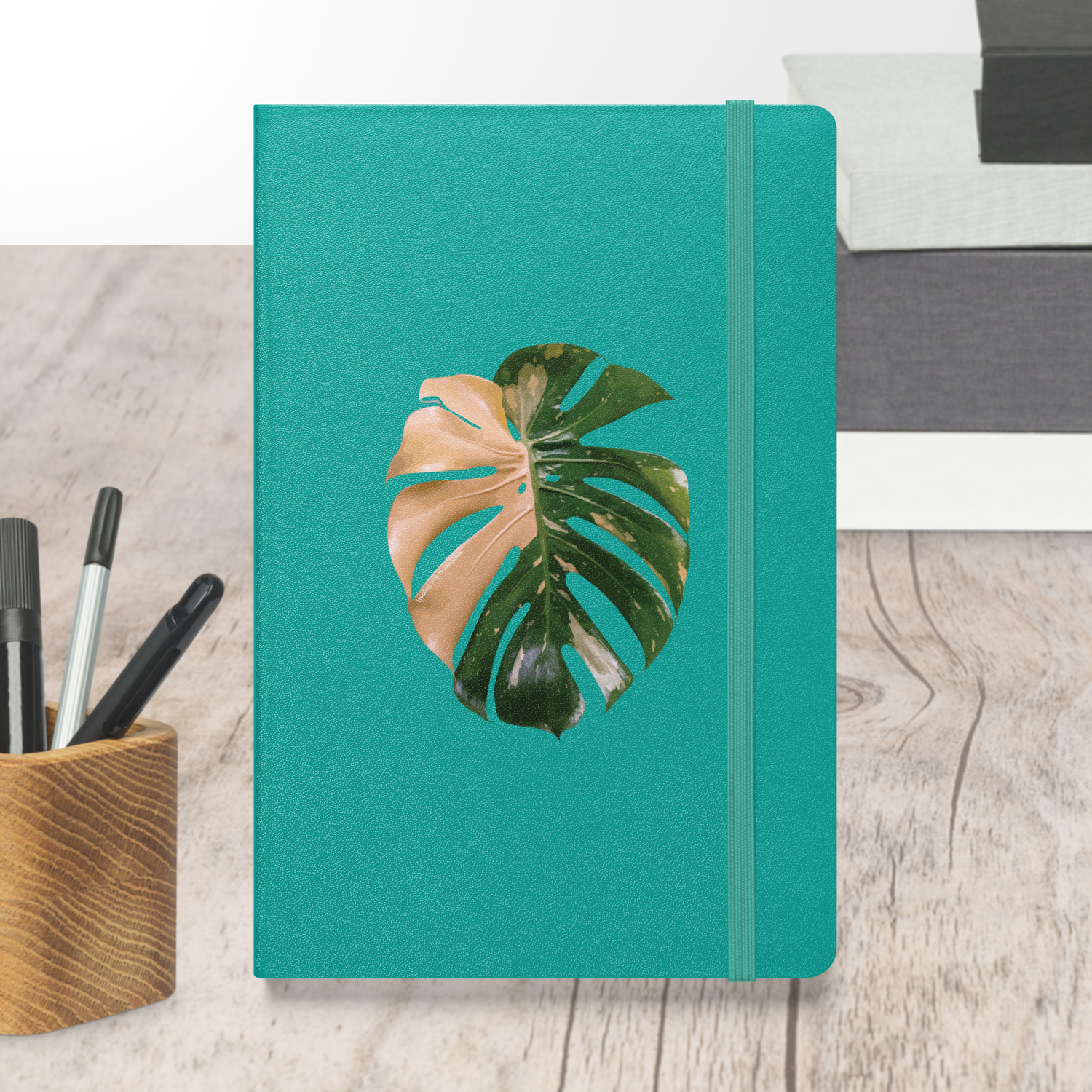 Monstera &#39;Thai Constellation&#39; Hardcover bound notebook