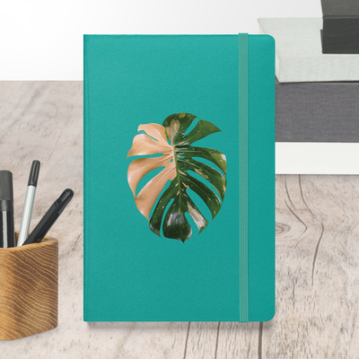 Monstera &#39;Thai Constellation&#39; Hardcover bound notebook