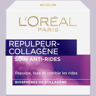 L&#39;Oréal Collagen anti-wrinkle day cream
كريم لوريال كولاجين النهاري المضاد للتجاعيد