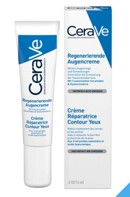 CeraVe Crème Réparatrice Contour des Yeux 14ml كريم سيرافي لإصلاح العين، 14 مل