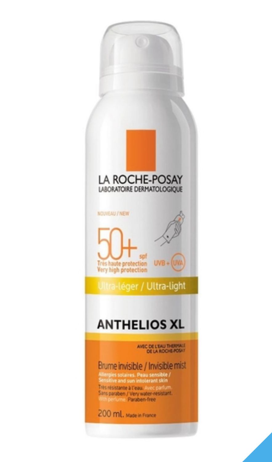 La Roche-Posay Anthelios Brume Invisible Ultra Léger IP50+ 200ml لاروش بوساي أنثيليوس الترا لايت رذاذ غير مرئي IP50+ 200 مل