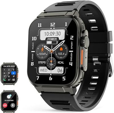 T800 Ultra Smartwatch 2024 Heiße Verkäufe Multifunktions-Bluetooth-Anruf Herzfrequenz-Blutdruck-Erkennung Übungsaufzeichnungsschritt.
Schwarz