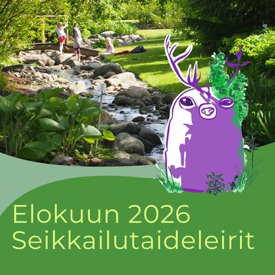 Kumpulan Seikkailutaideleiri 1: ke-pe 5.-7.8.2026