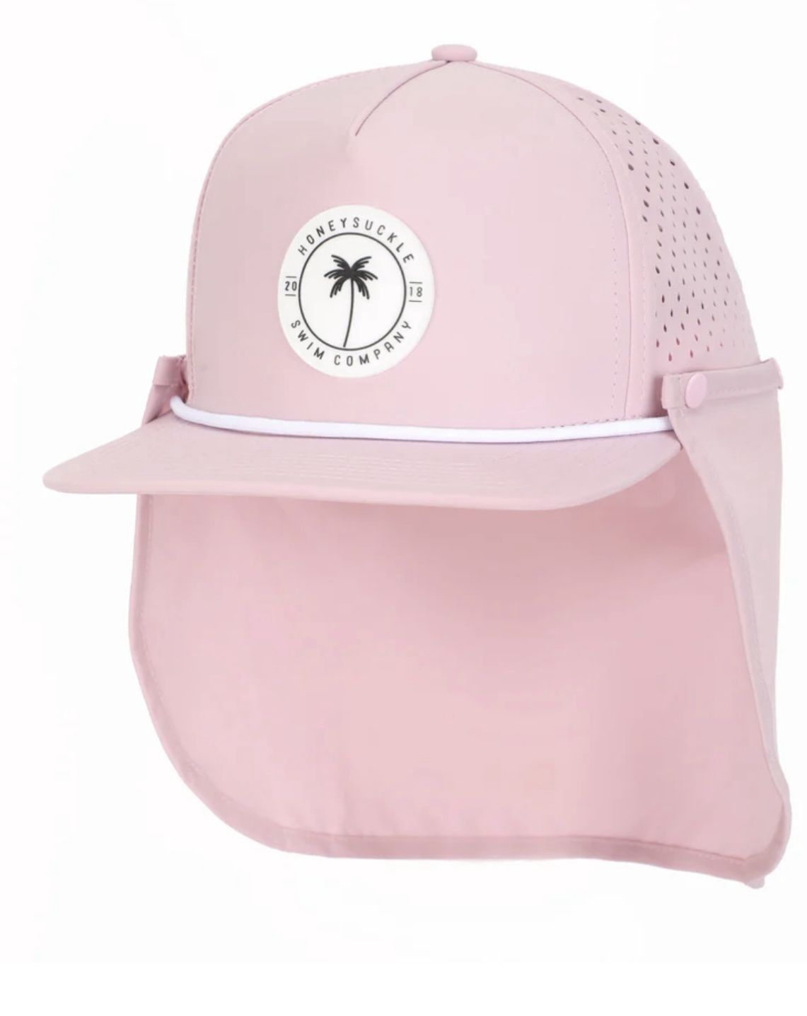 Snapback Sunhat, Colour: Light Pink