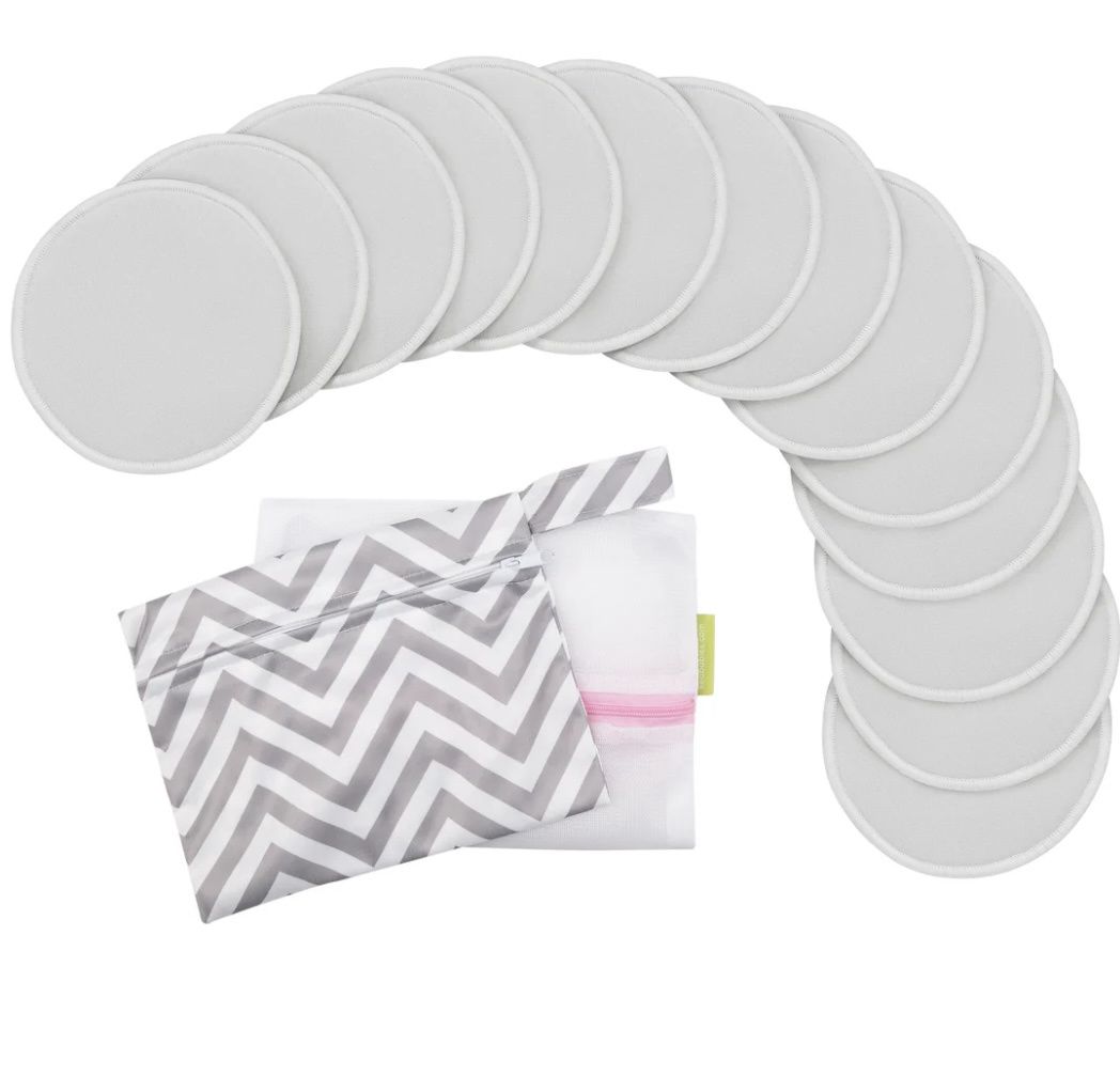 Nursing Pads 14pk, Colour: Gray, Material: Soothe