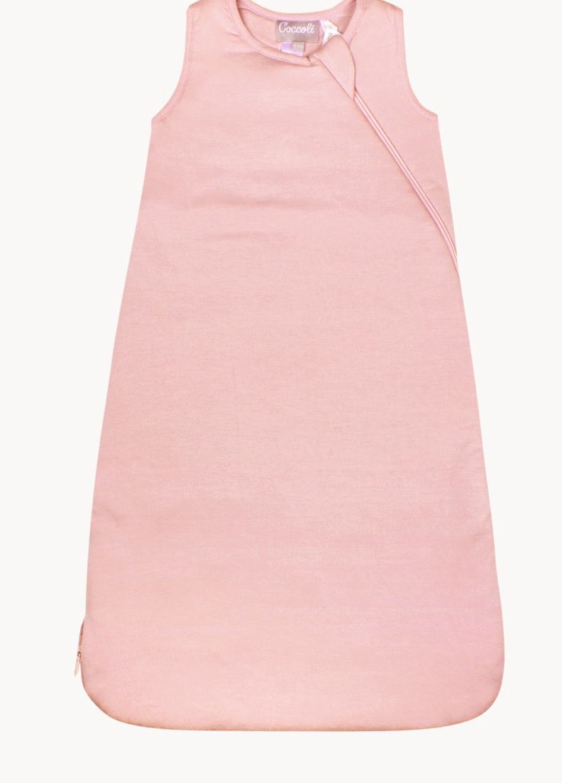 Coccoli Modal 0.5 Tog Sleepsack, Size: N/6m, Colour: Silver Pink