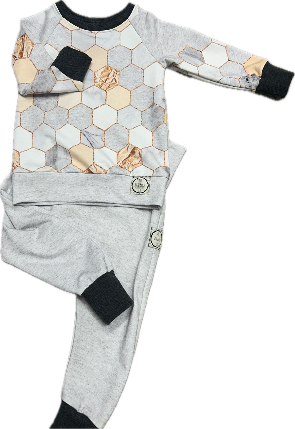 Bamboo 2pc, Size: 18m, Colour: Geo Rose