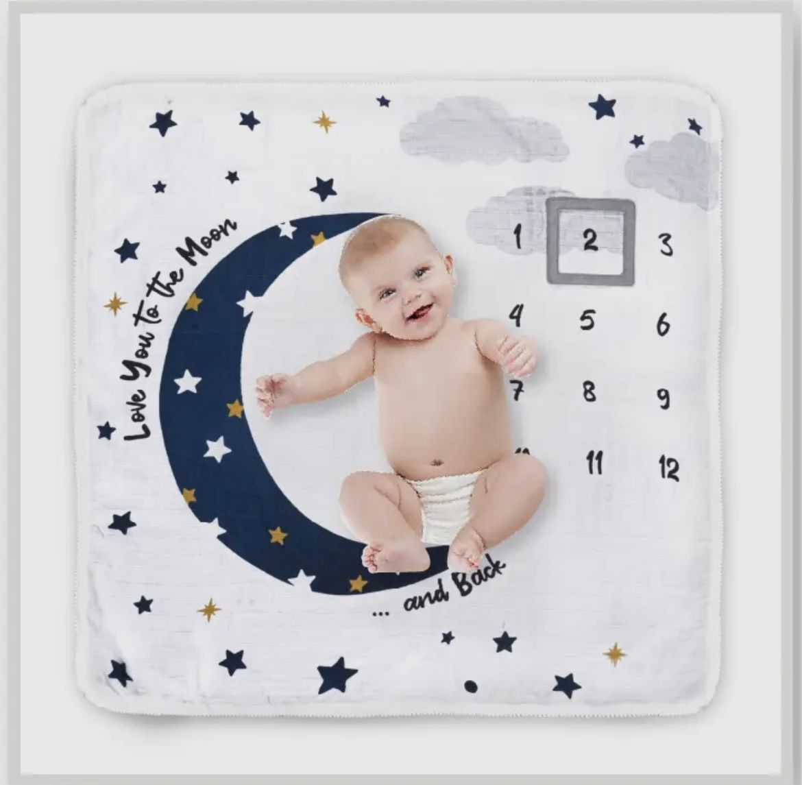 PB Milestone Blanket, Colour: Dreams