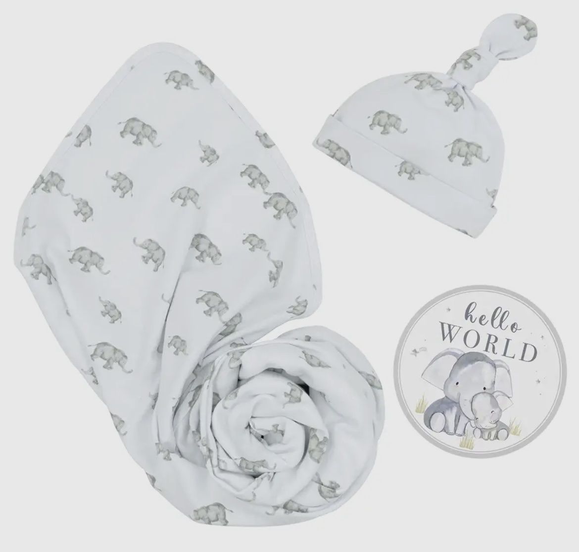 Hello World Gift Set, Colour: Elephant