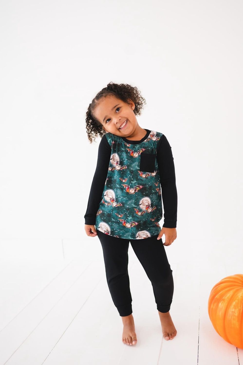 Ploom Bats Pocket Long Sleeve, Size: 3T