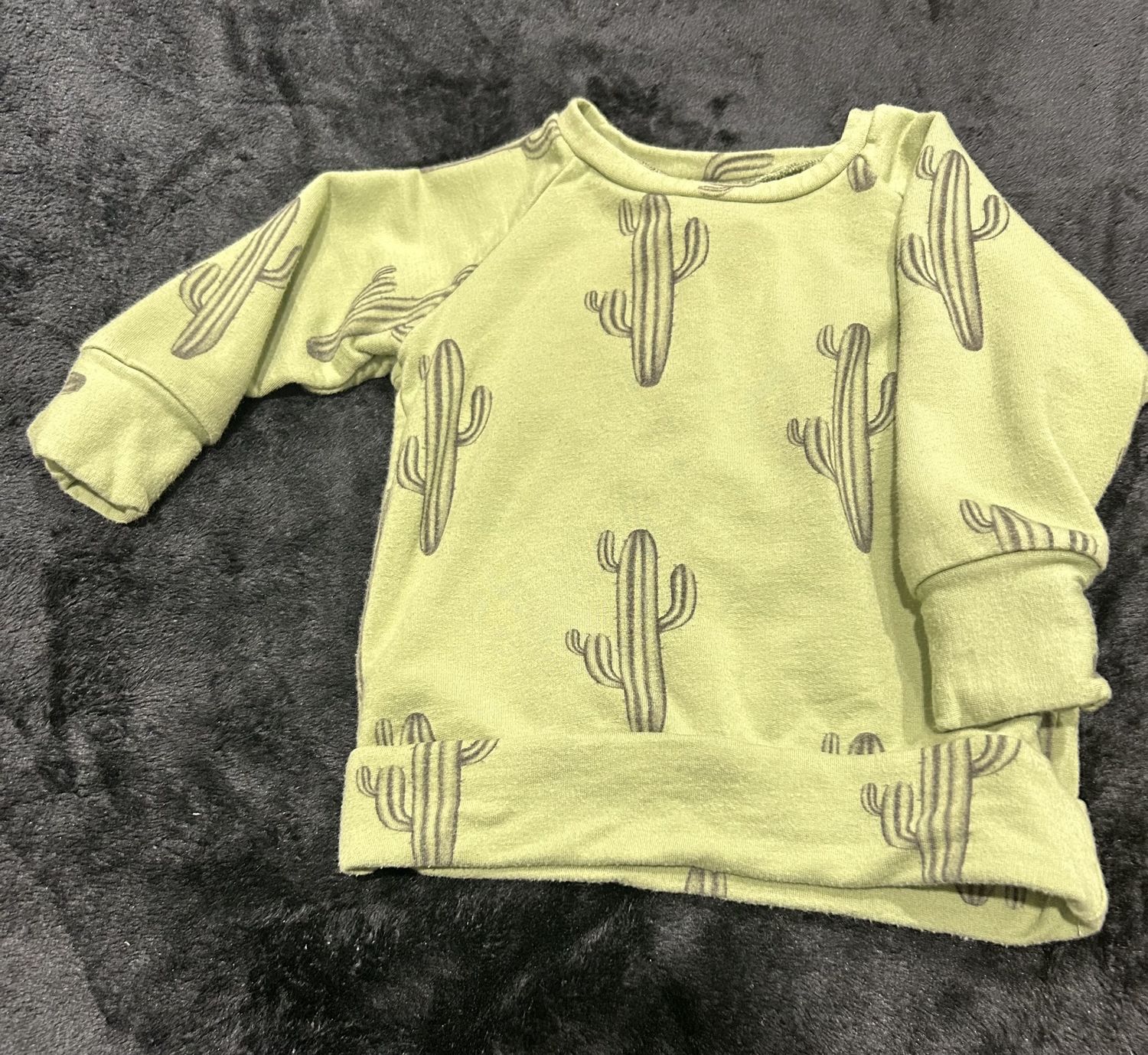 NB-6M Posh &amp; Cozy Long Sleeve Cactus