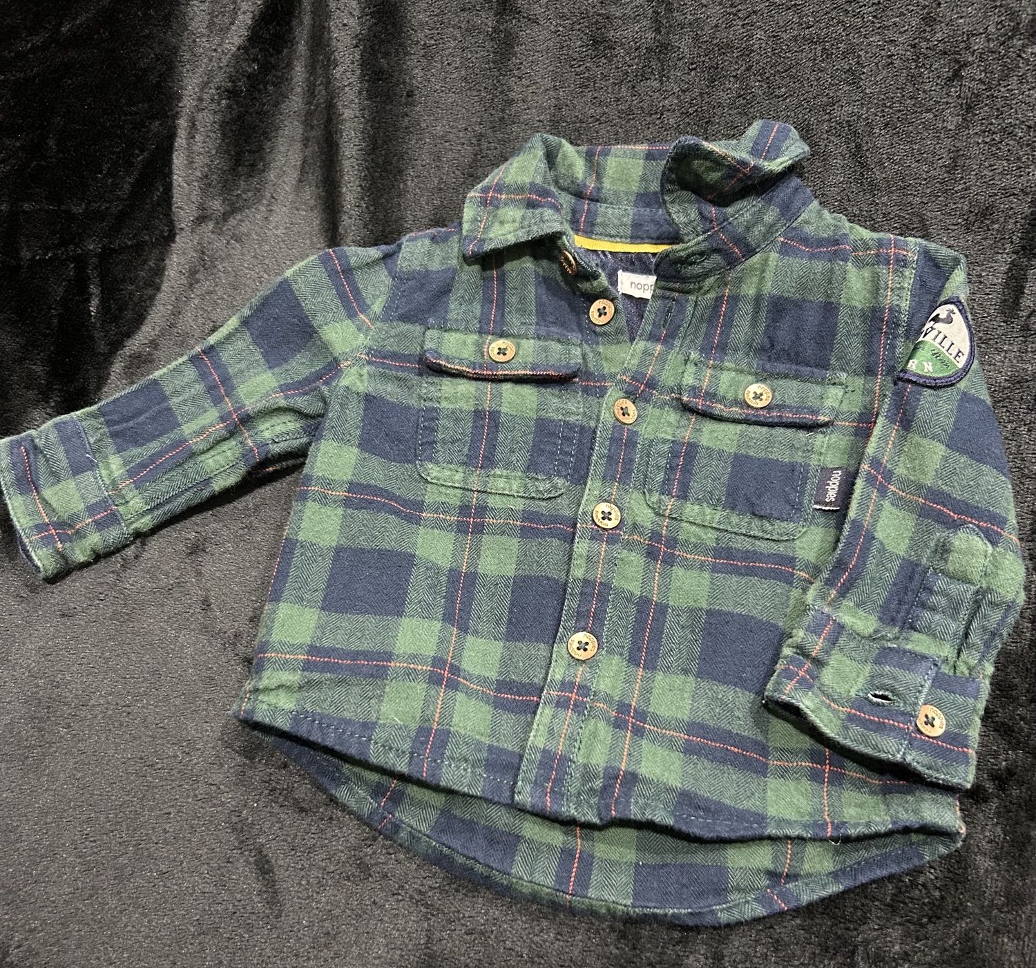 0-3m Noppies Long Sleeve Green