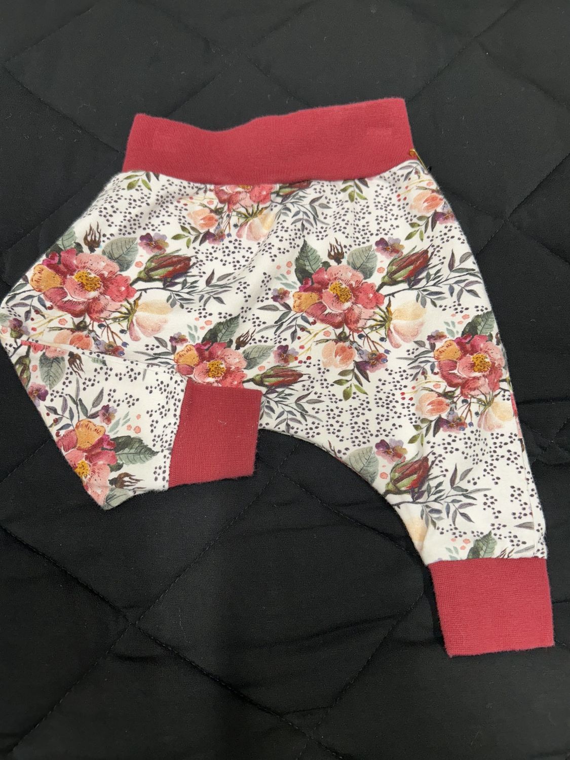0-3m Ginger Threads Floral Pants