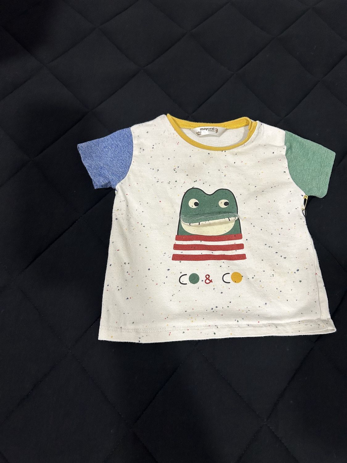 4-6m Mayoral Tshirt Frog