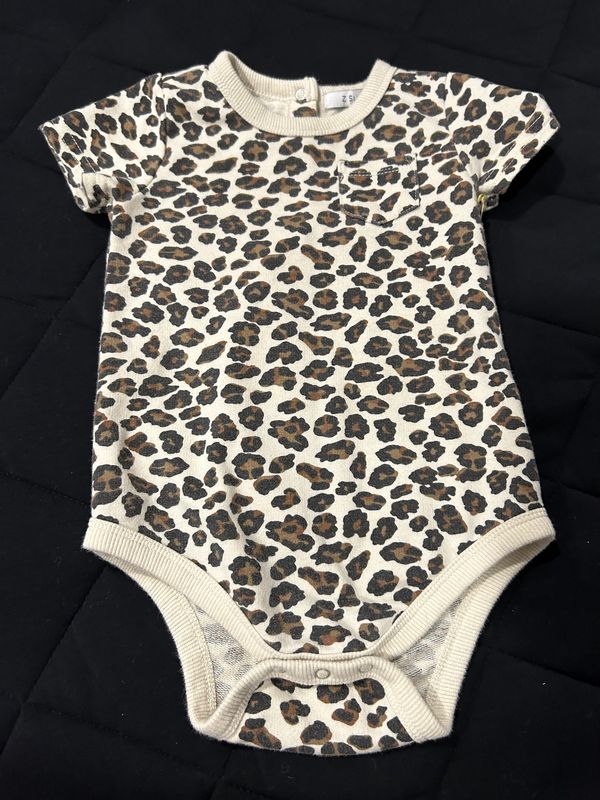 9-12m Z Supply Onesie Cheetah