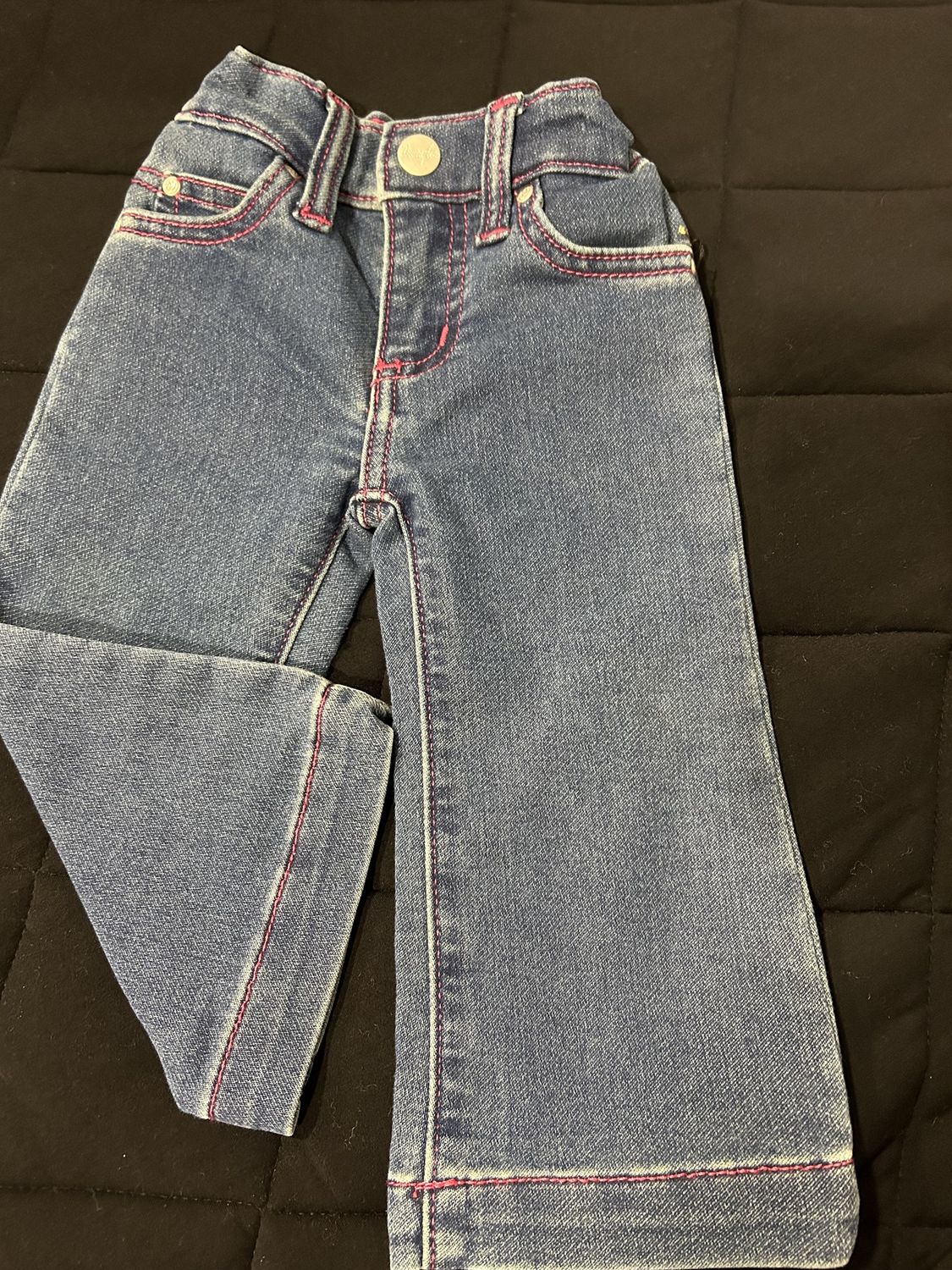 12m Wrangler Jeans Pink Stitching
