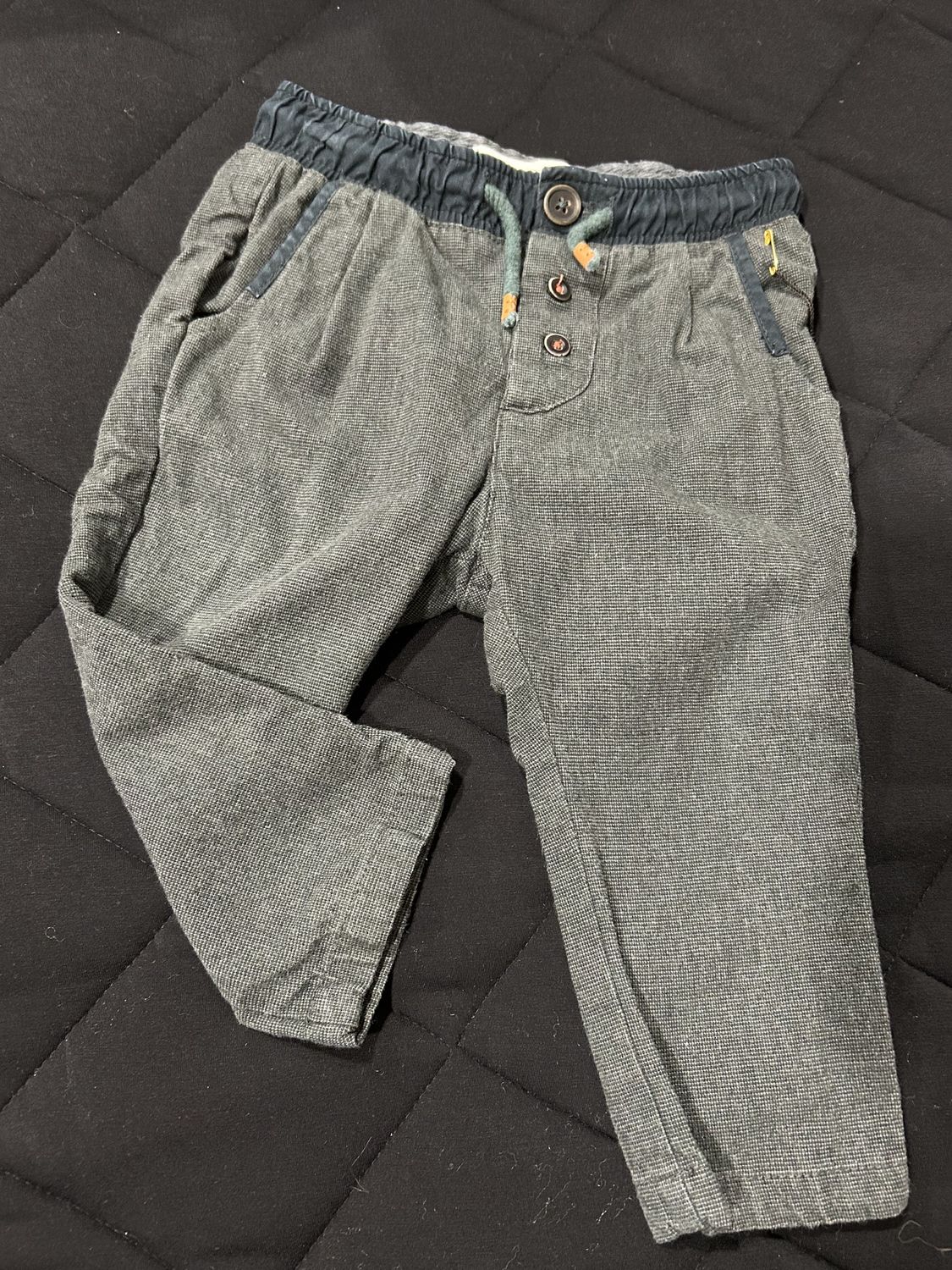 6-9m Zara Pants Dark Denim