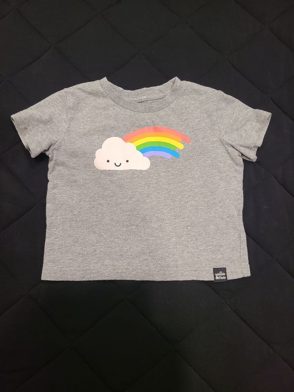 18-24m Whistle &amp; Flute Tshirt Rainbow