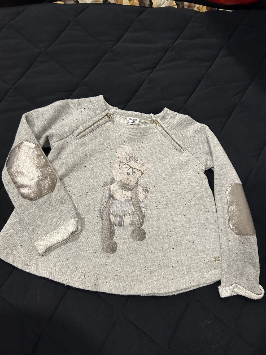 2T Mayoral Long Sleeve Grey Dog