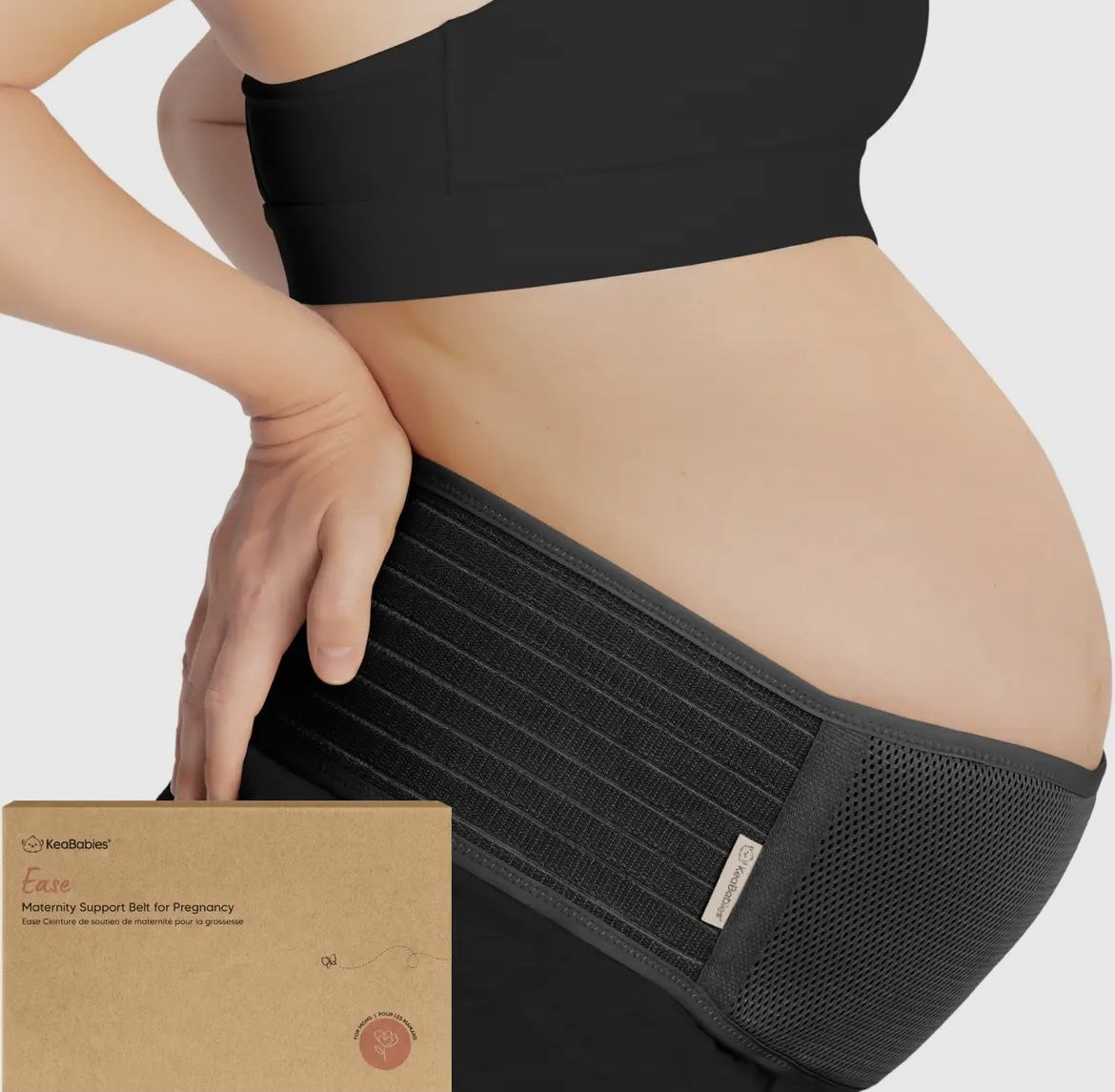 Maternity Support Belt Black