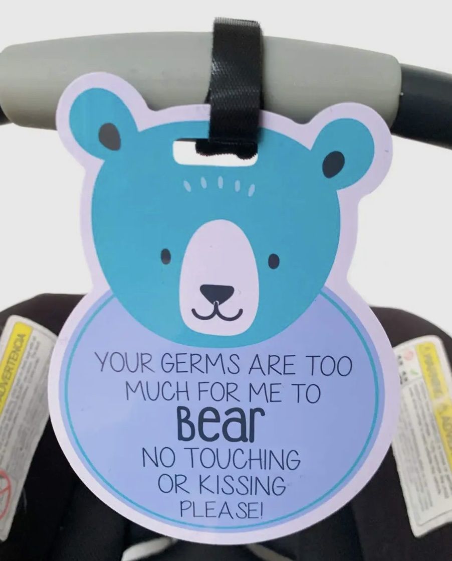 No Touch Tag, Colour: Bear