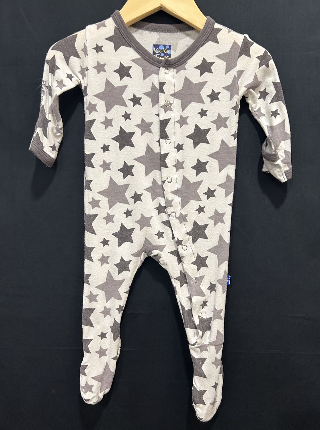 3-6m KicKee Pants Sleeper Stars