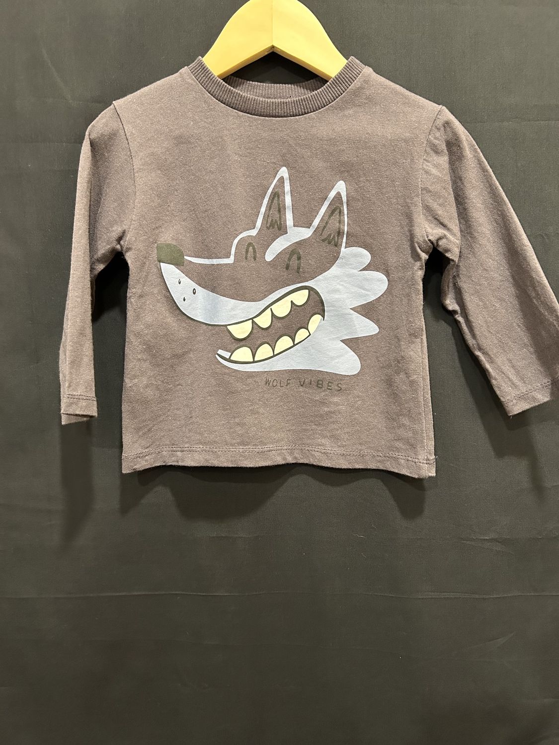 12-18m Zara Wolf Long Sleeve