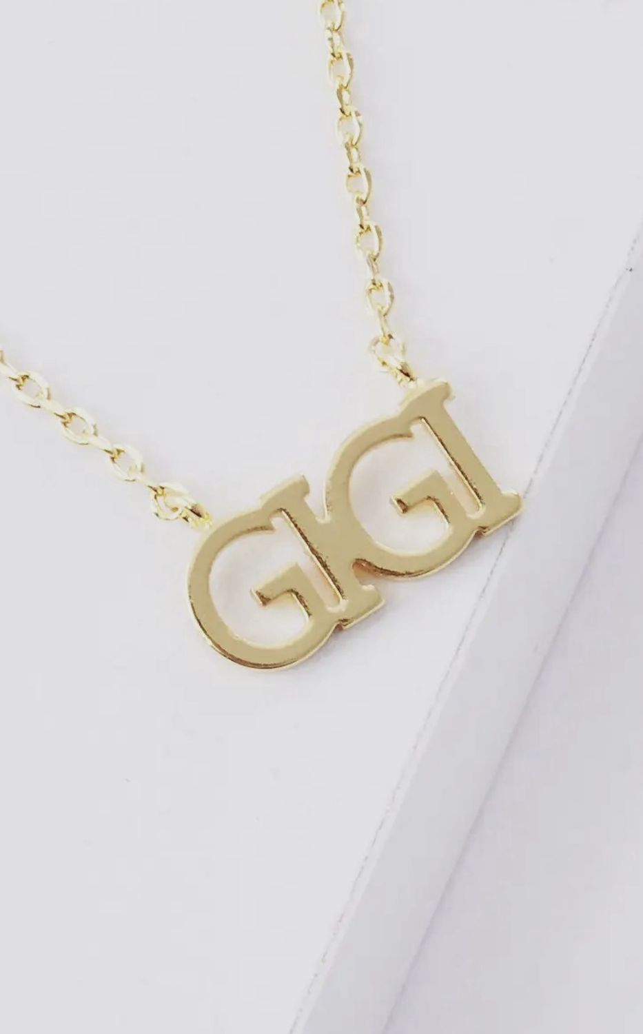 Gigi Necklace, Colour: Gold