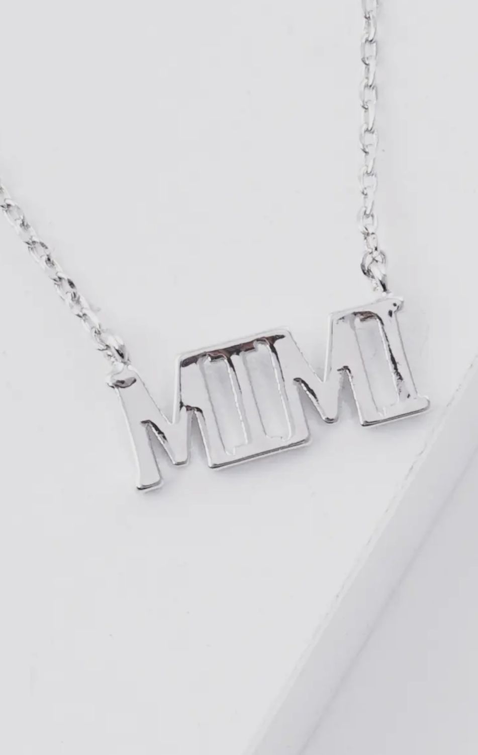 Mimi Necklace, Colour: Silver