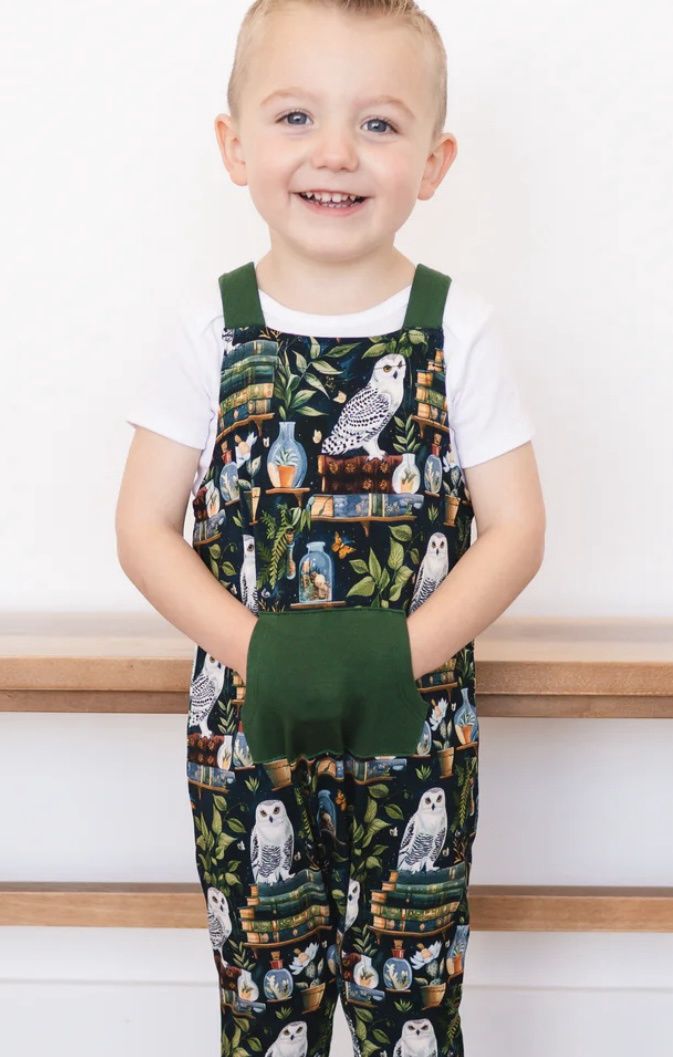 Ploom Overalls Owl, Size: 12-18m