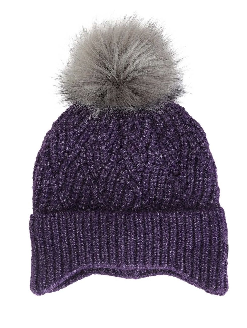 Knit Windproof Toque, Colour: Blackberry, Size: 9-24m