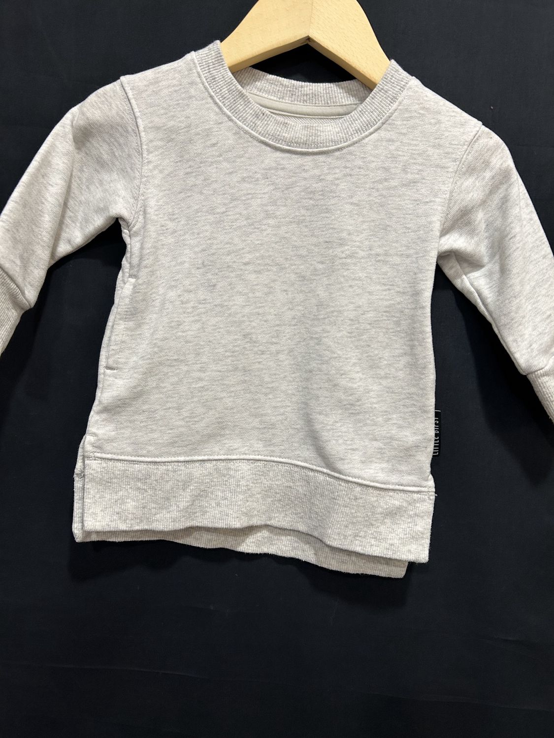 3-6m Little Bipsy Grey Sweatshirt