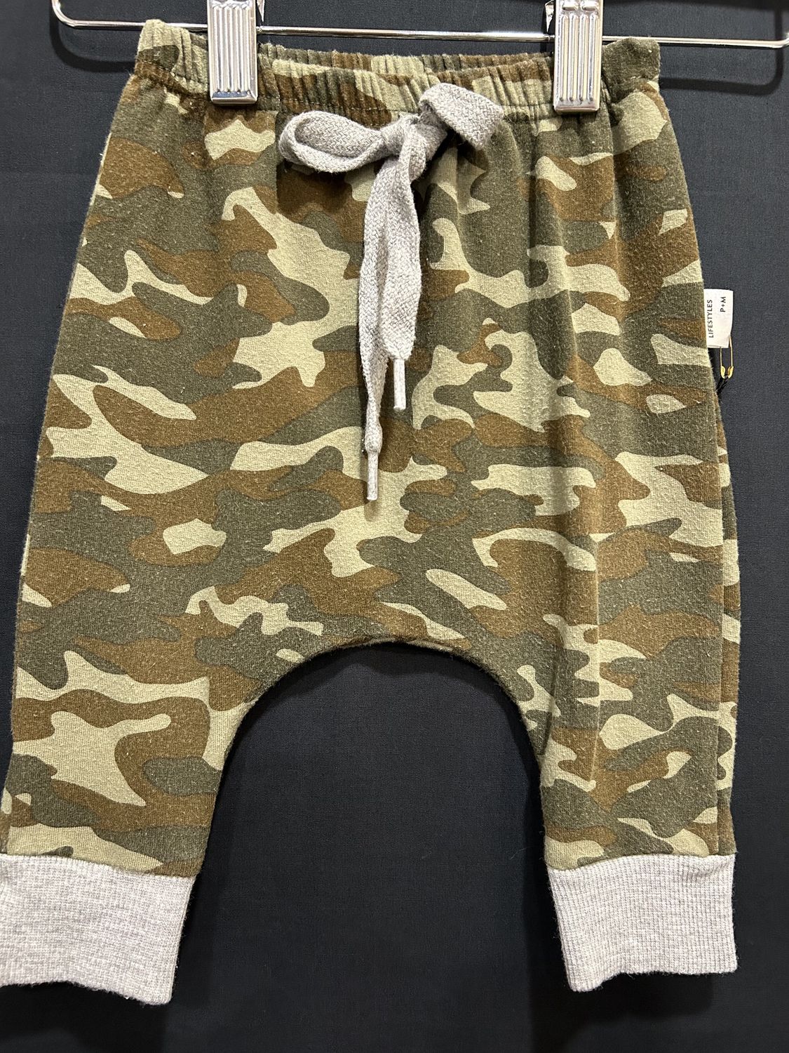 0-6m P&amp;M Camo Joggers