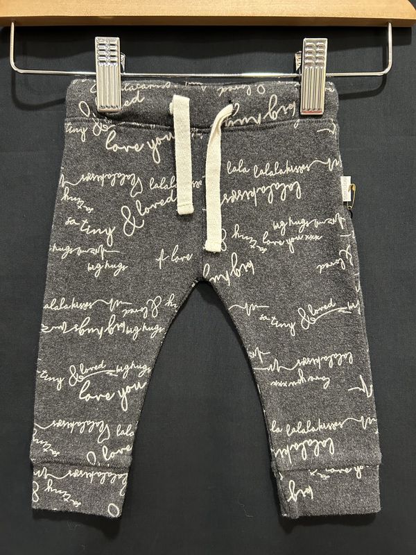 0-3m Noppies Dark Grey Leggings