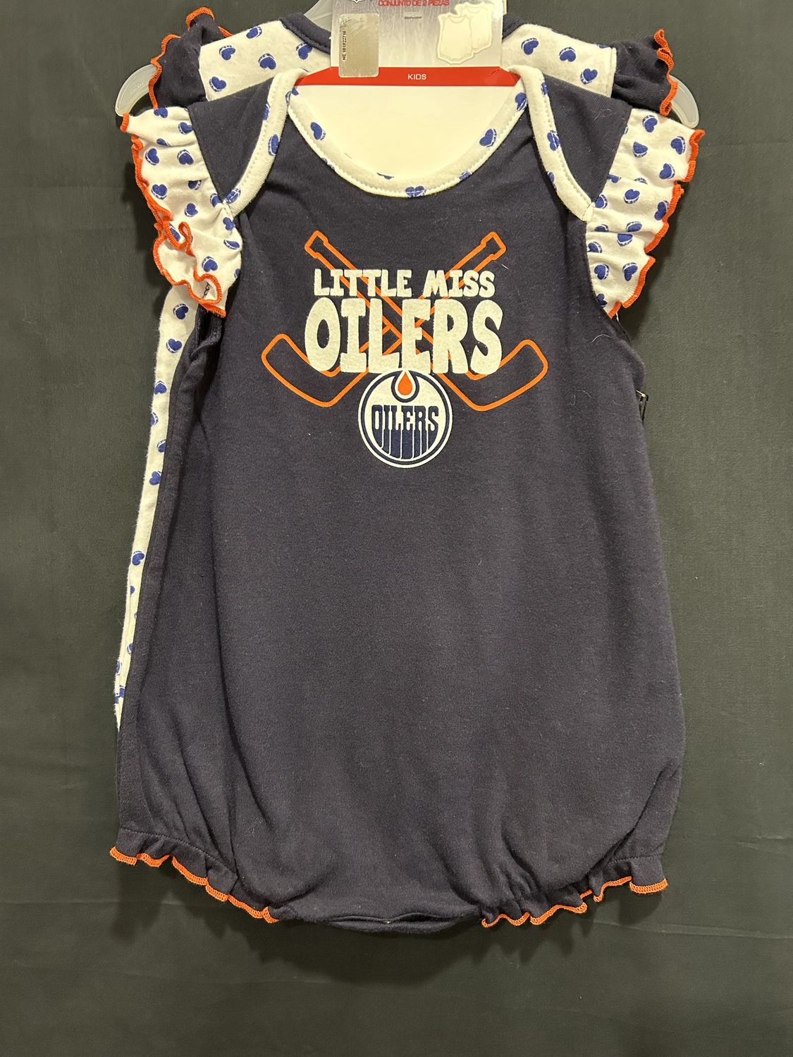 12-18m 2PC Oilers Rompers