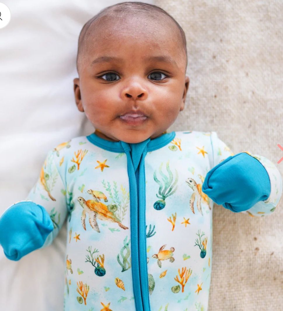 Ploom Turtles Zippy Pjs, Size: 0-3m