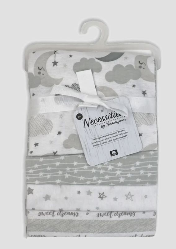 4 Pk Receiving Blanket