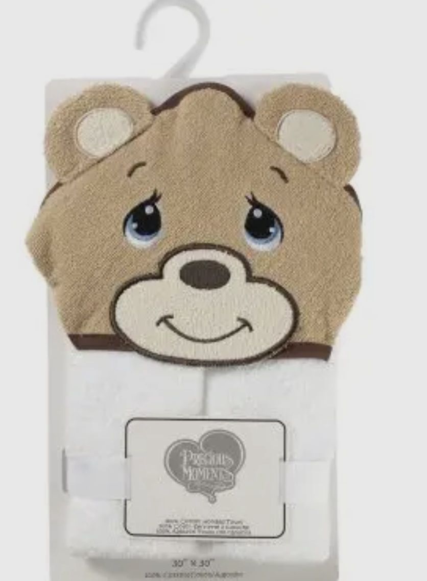 Hooded Towel, Animal: Bear