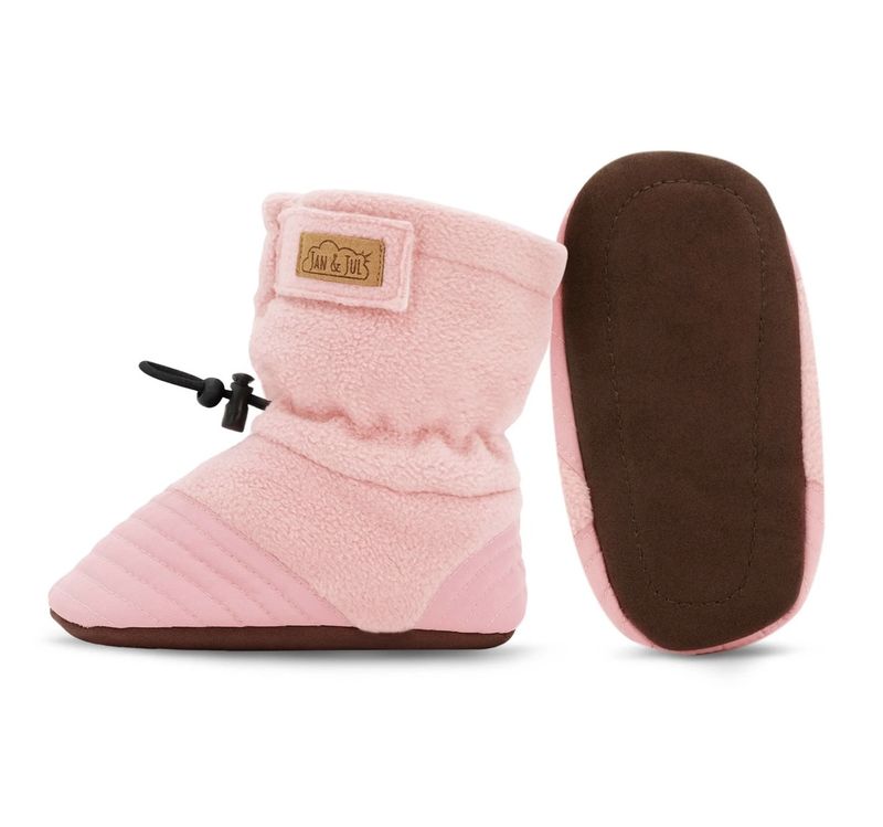 Cozy Booties, Colour: Dusty Pink, Size: S