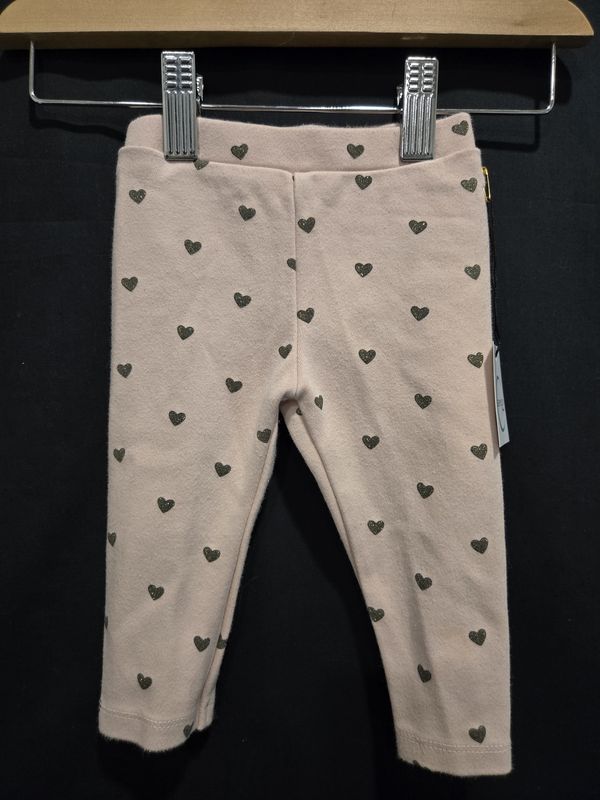 4-6m Mayoral Pink Heart Leggings
