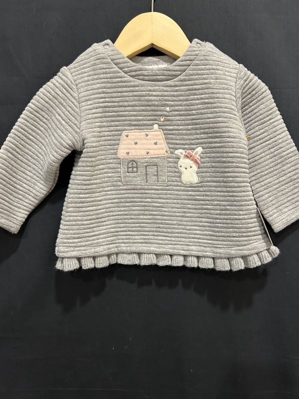 4-6m Zara Bunny long Sleeve