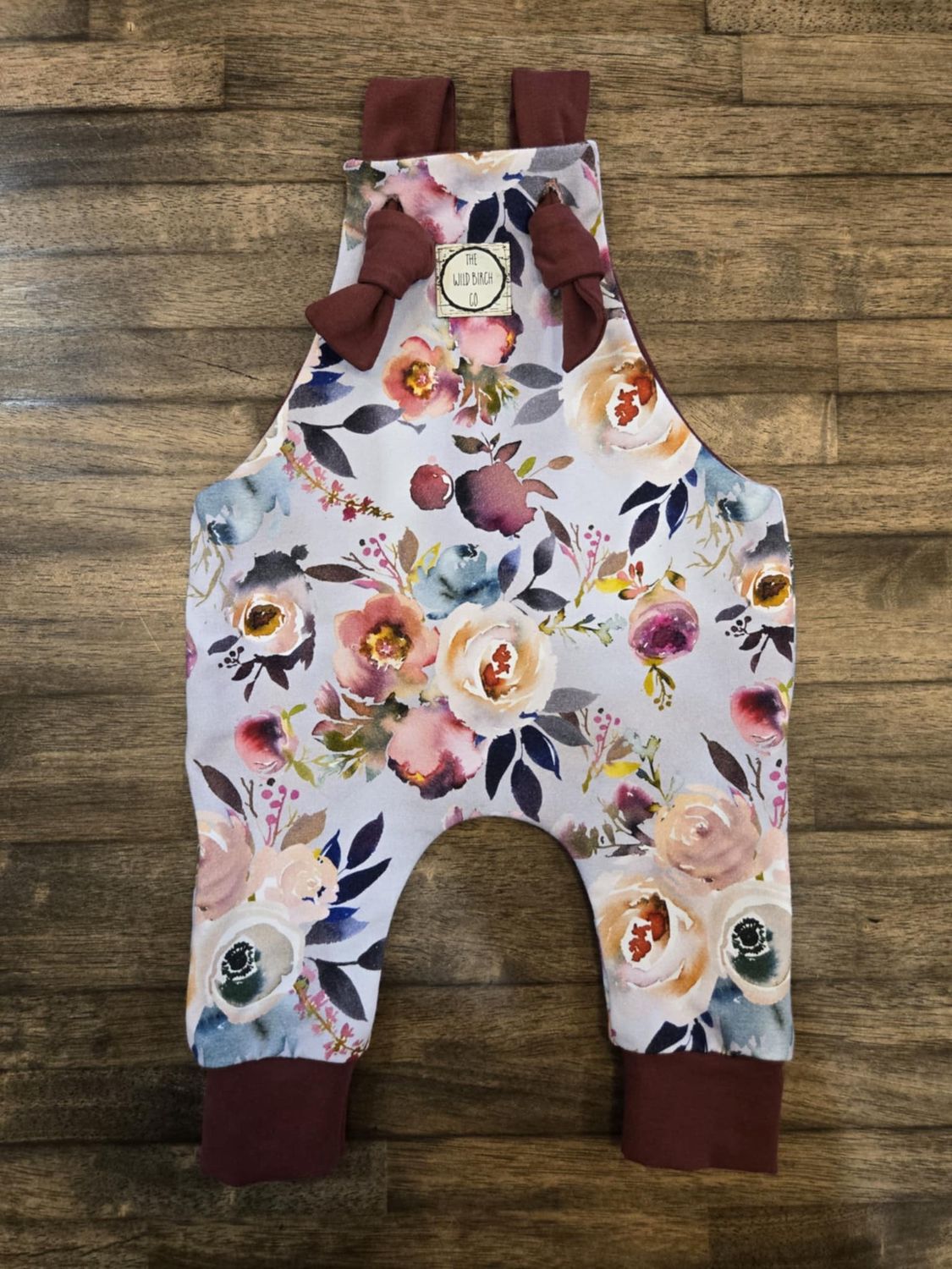 Floral Overalls