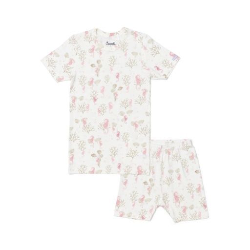 Seahorse 2pc SS Pjs, Size: 5y