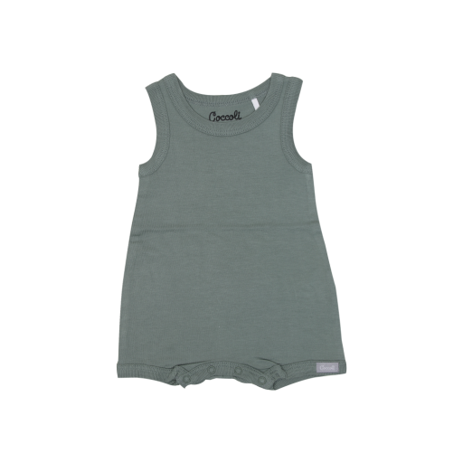 Lily Pad Green Romper, Size: 9m