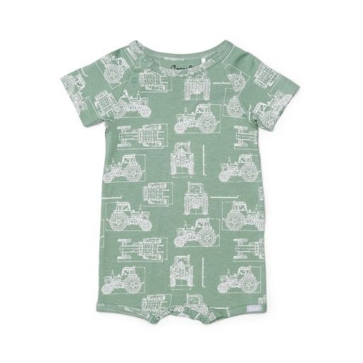 Tractors Romper, Size: 3m