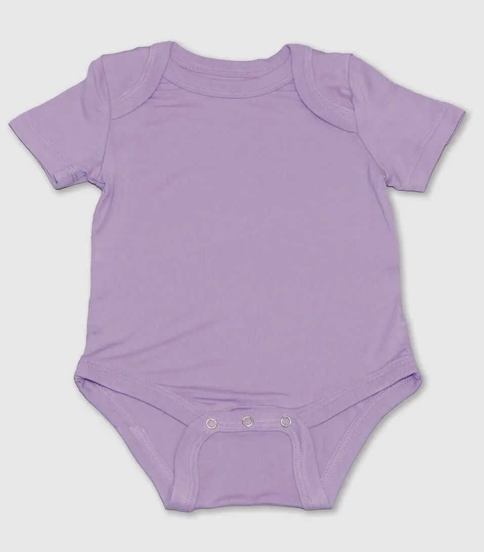 Lavender SS Onesie