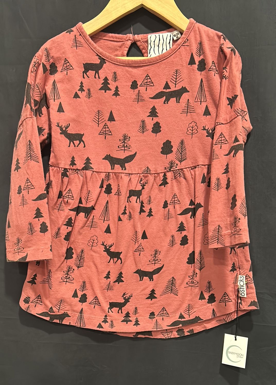18-24m 6 Sticks Woods Dress