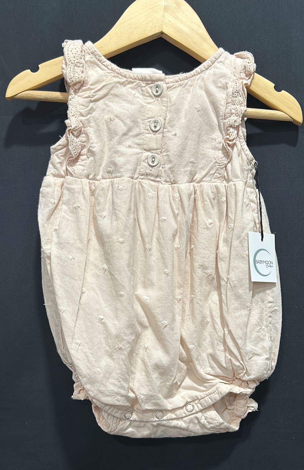 12m EnFant Light Pink Onesie