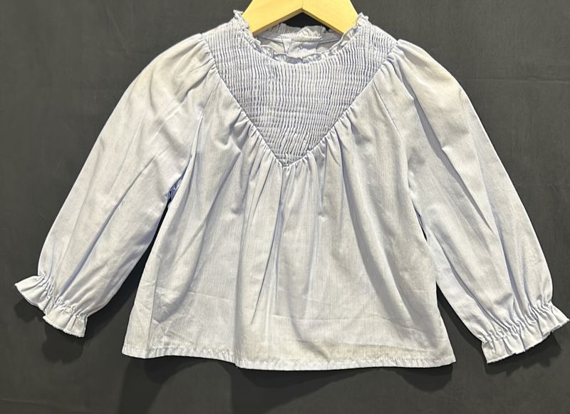 12-18m Zara Blue long Sleeve