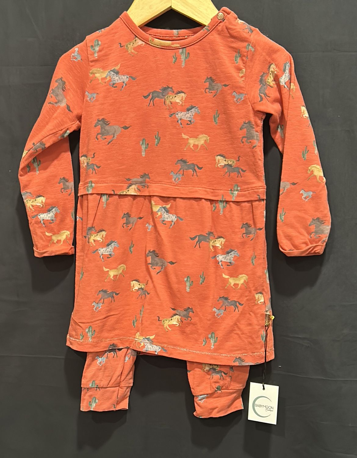 9-12m Noppies Horse 2pc Set